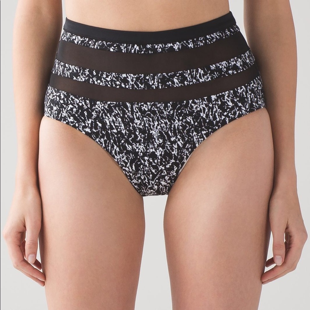Lululemon go with the flow high waisted bottom